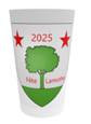 Eco-cup avec les armes de la famille